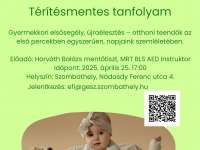 Gyermekelsősegély előadás Szombathelyen
