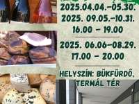 Termelői piac Bükön