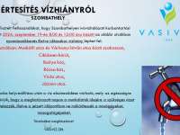 Vízhiány lesz Szombathelyen 