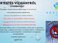 Vízhiány Szombathelyen!